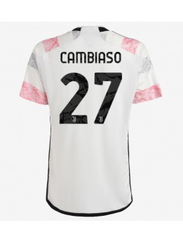 Juventus Andrea Cambiaso #27 Auswärtstrikot 2023-24 Kurzarm